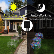 Warm White Fireworks 120 LED Fairy String Lights Starburst Solar Xmas Garden Night Lamp Hot NEW V201-W12782983