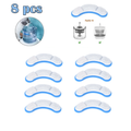 8PCS Filter Electric Pet Water Fountain Automatic Sensor Drinking Dispenser Filter V201-W12783028