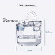 8PCS Filter Electric Pet Water Fountain Automatic Sensor Drinking Dispenser Filter V201-W12783028