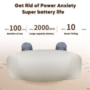 5D Massagers for Neck and Shoulder with Heat Goletsure Pain Relief Deep Kneading Grey V201-W12783205