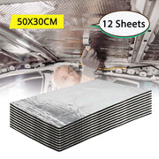 10mm Sound Deadener Insulation Heat Proof Noise Proofing Foam Car Auto Shield AU V201-W12783296