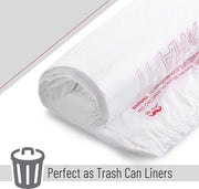 50X Plastic Shopping Bags - Reusable Recyclable Singlet Eco Grocery Carry Bag Super Large V201-W12783633
