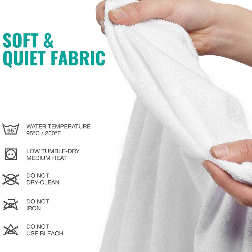 Fully Fitted Waterproof Cotton / Non Woven Mattress Protector Cover Double V201-W12784028