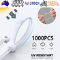 Cable Ties Zip Ties Nylon UV Stabilised 1000x Bulk Black Cable Tie AU STOCK V201-W12791671