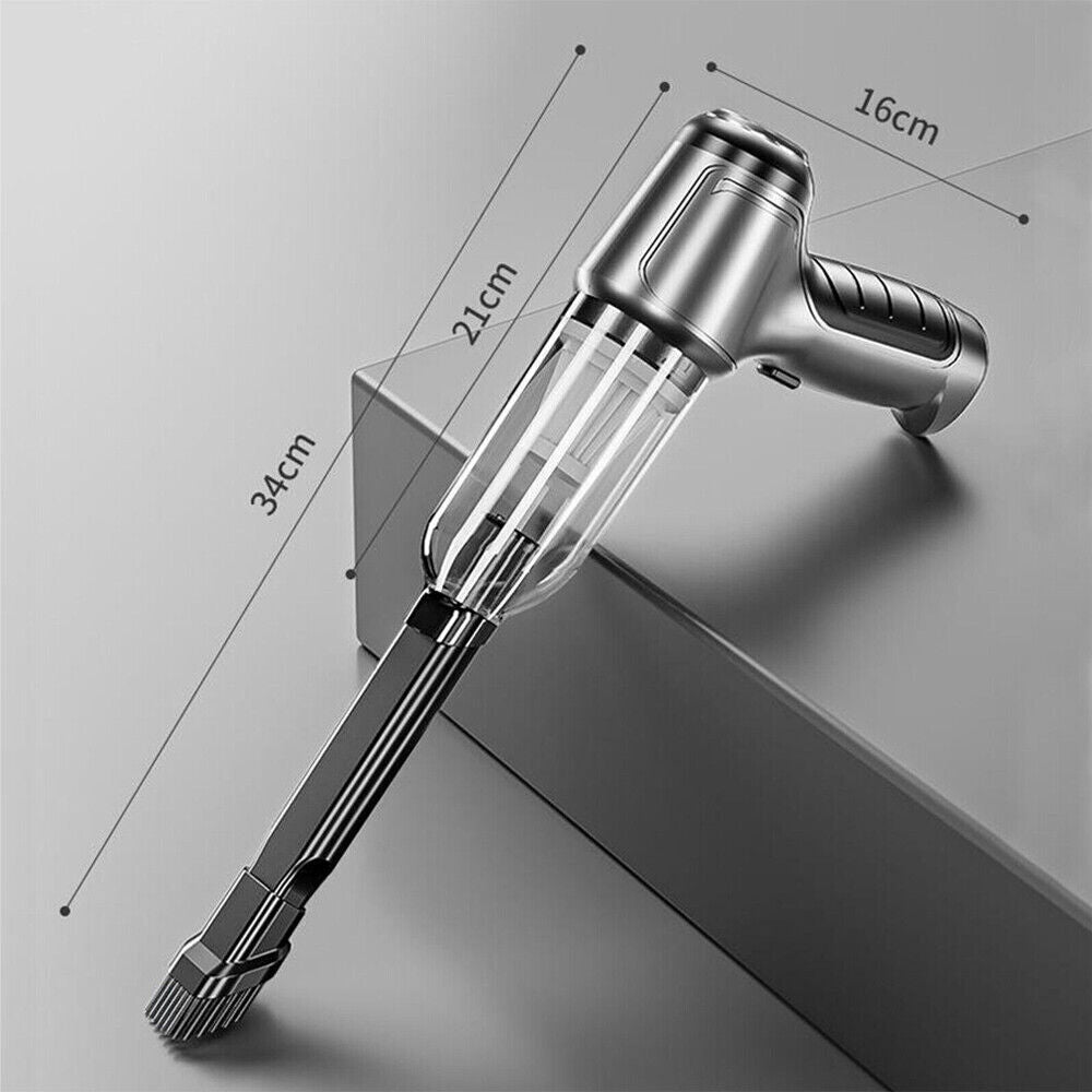 95000PA Wireless Car Vacuum Cleaner Handheld Vaccum Dust Blow Mini Power Suction V201-W12850058
