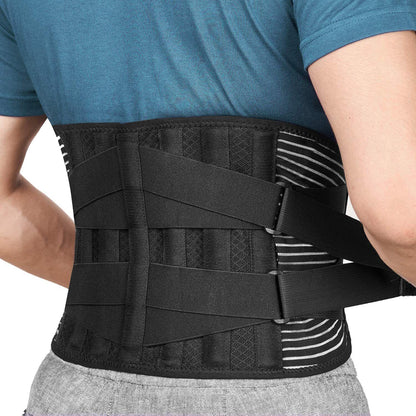 Lumbar Lower Back Support Brace Pain Relief Posture Orthosis Waist Belt Therapy V201-W12850214