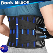 Lumbar Lower Back Support Brace Pain Relief Posture Orthosis Waist Belt Therapy V201-W12850215