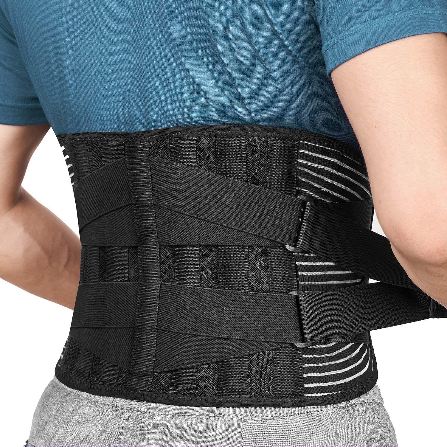 Lumbar Lower Back Support Brace Pain Relief Posture Orthosis Waist Belt Therapy V201-W12850215