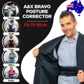 Posture Corrector Lumbar Brace Pain Relief Full Back Support Shoulder Brace Belt V201-W12850262