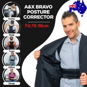 Posture Corrector Lumbar Brace Pain Relief Full Back Support Shoulder Brace Belt V201-W12850262