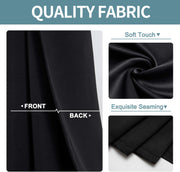 2X Blockout Curtains 100% Blackout Window Curtain Draperies Pair Eyelet 3 Layers 132CM(W) x 160CM(D) V201-W12861953