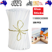 Glue Sticks Hot Clear Melt Glue Adhesive Sticks 100 pcs Stickes For Glue Gun 11mmx300mm V201-W12880585
