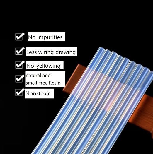 Glue Sticks Hot Clear Melt Glue Adhesive Sticks 100 pcs Stickes For Glue Gun 11mmx300mm V201-W12880585