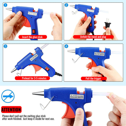 Glue Sticks Hot Clear Melt Glue Adhesive Sticks 100 pcs Stickes For Glue Gun 11mmx300mm V201-W12880585