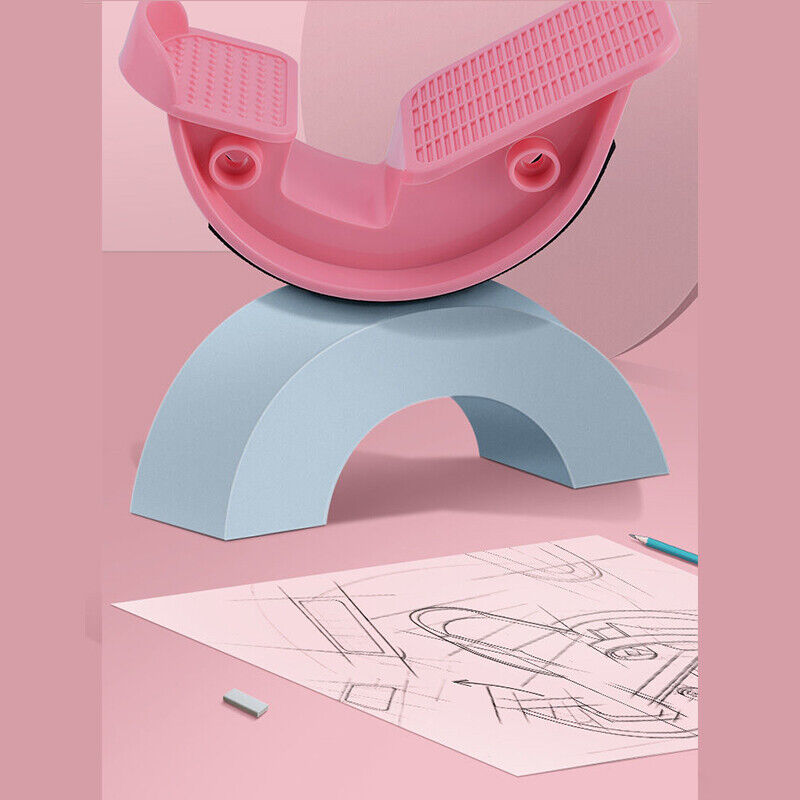 PINK Calf Massage Plantar Foot Rocker Stretch Board Ankle Pedal Stretcher Calf Pain V201-W12882130