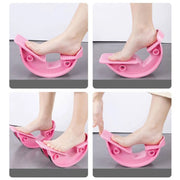 PINK Calf Massage Plantar Foot Rocker Stretch Board Ankle Pedal Stretcher Calf Pain V201-W12882130