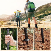 Multifunctional Hiking Trekking Poles Lightweight Collapsible Walking Stick AU V201-W12894935