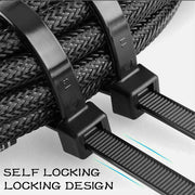 Cable Ties Zip Ties Nylon UV Stabilised 500pc Bulk Black Cable Tie 150mm x 2.5mm V201-W12899589*5