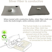 Bed Earthing Sheet Grounding Sheet Mat Large Bed Sheet Flat Sheet W/AU Plug 153x203cm V201-W12918152
