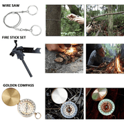 16in1 SOS Kit Outdoor Emergency Equipment Box For Camping Survival Gear V201-W12991620