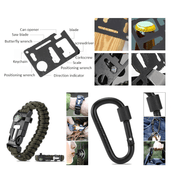16in1 SOS Kit Outdoor Emergency Equipment Box For Camping Survival Gear V201-W12991620