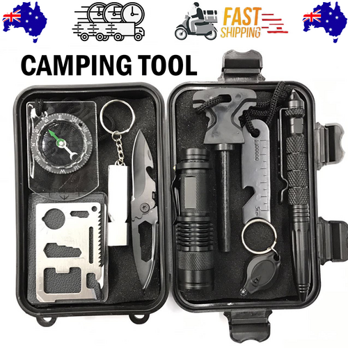 Camping Tool Emergency Survival Equipment Set Outdoor Sport Tactical Hiking Kit V201-W12991621
