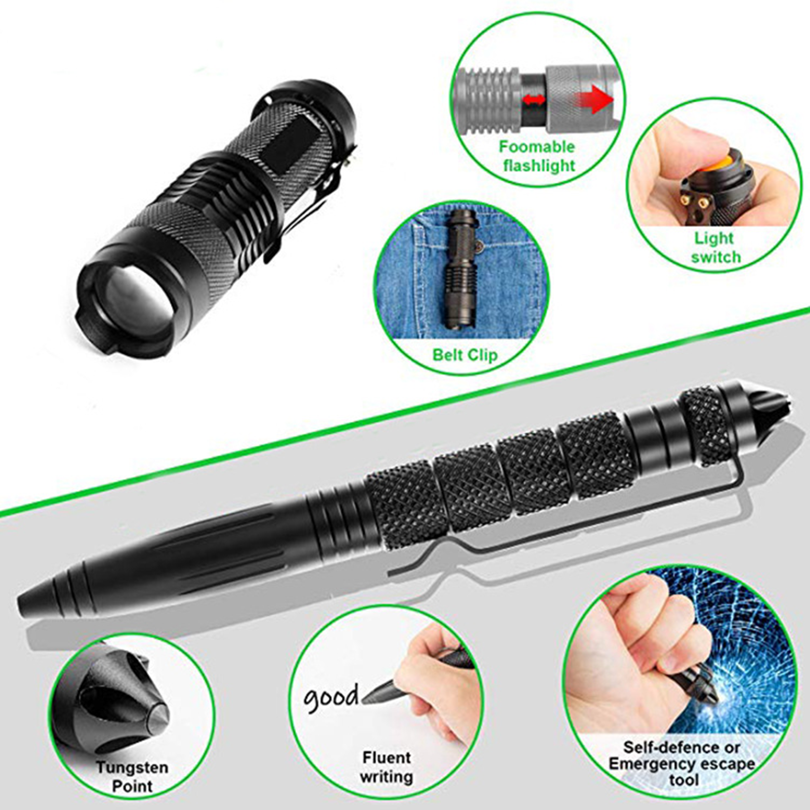 Camping Tool Emergency Survival Equipment Set Outdoor Sport Tactical Hiking Kit V201-W12991621