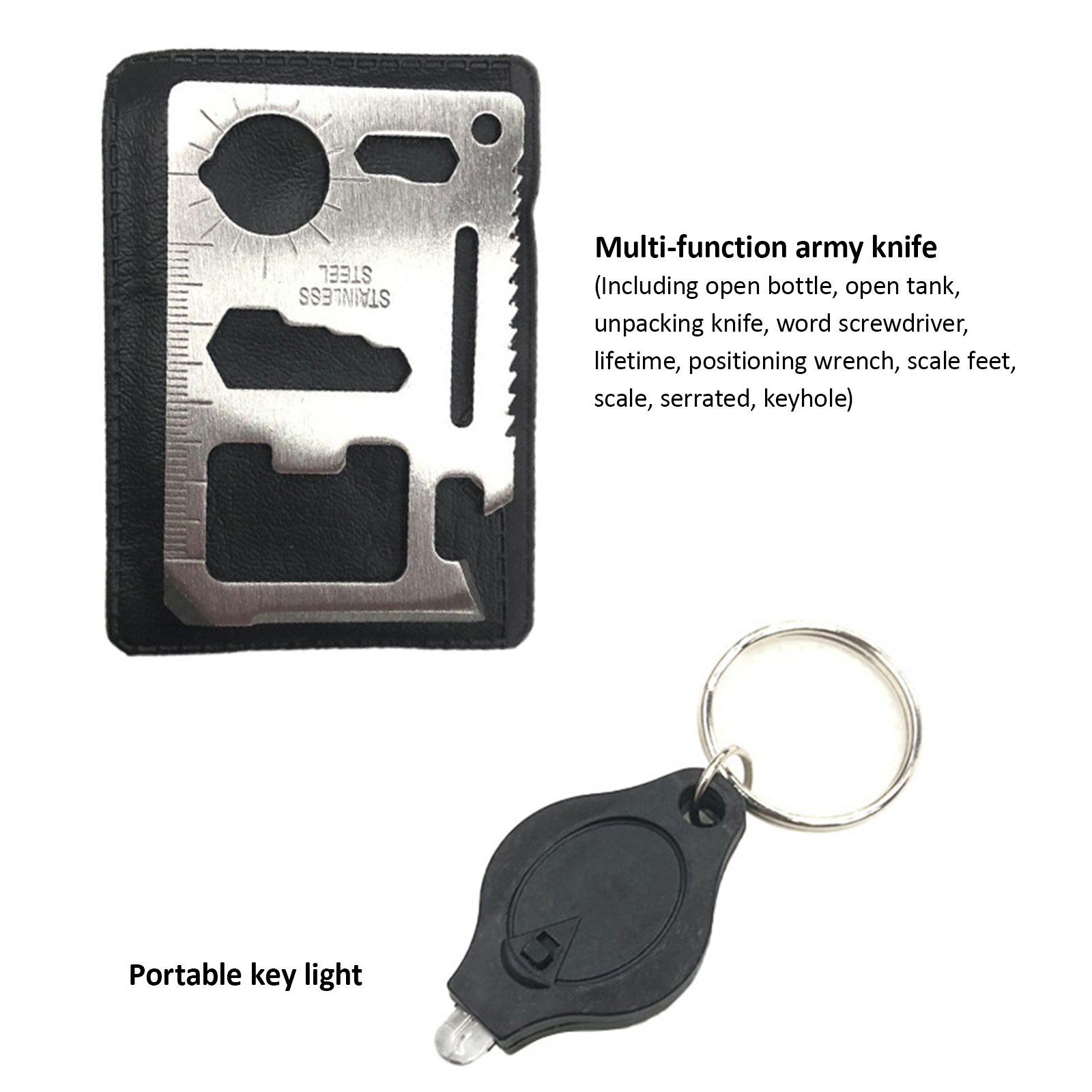 Camping Tool Emergency Survival Equipment Set Outdoor Sport Tactical Hiking Kit V201-W12991621