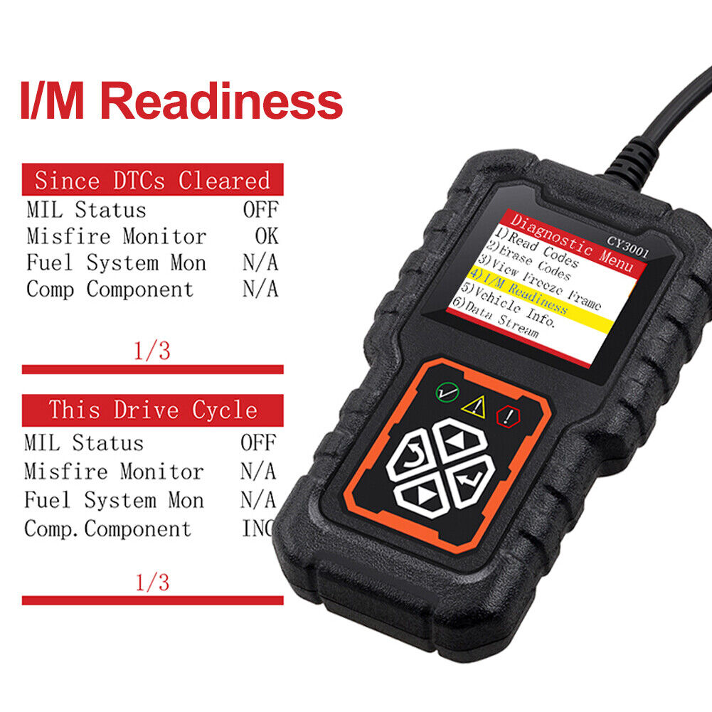 LAUNCH CY3001 Car OBD2 EOBD Scanner Auto Code Reader Engine Diagnostic Scan Tool V201-W13020221