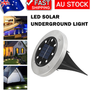 4pcs LED Solar Underground Light Waterproof Color Changing Garden Buried Lamp V201-W13043079