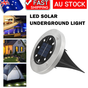 4pcs LED Solar Underground Light Waterproof Color Changing Garden Buried Lamp V201-W13043079