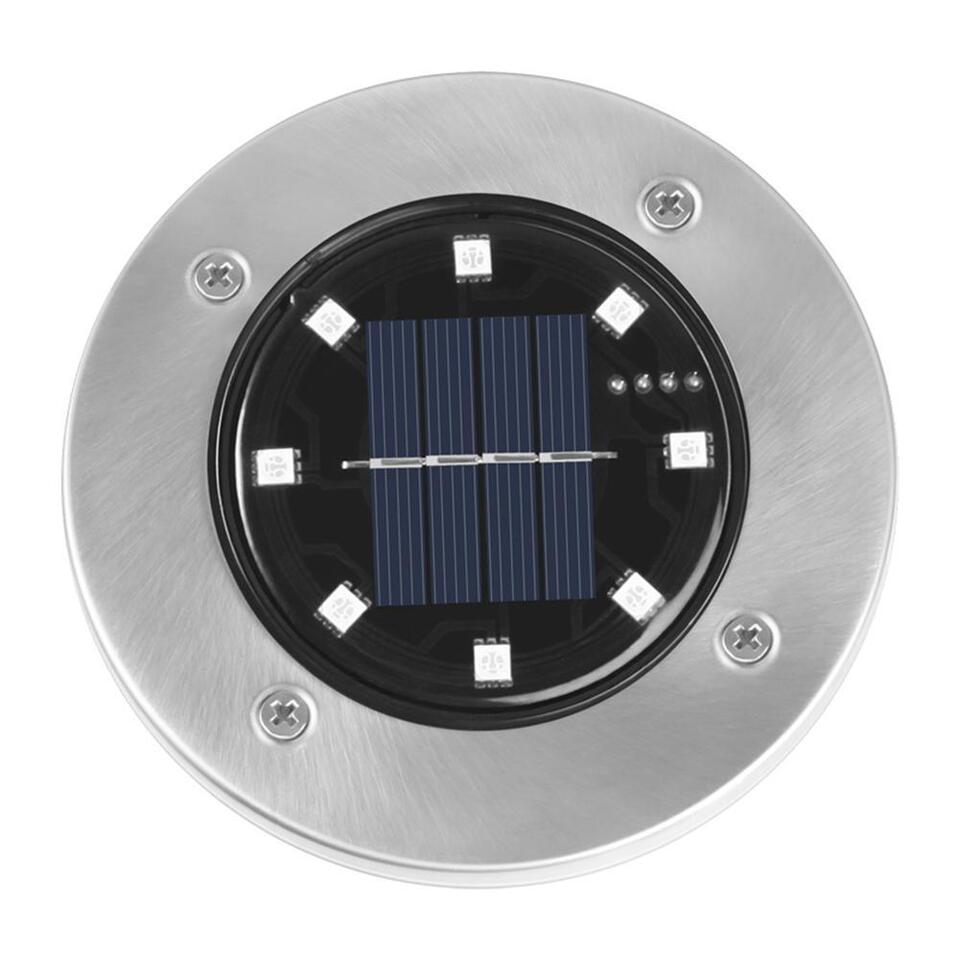 4pcs LED Solar Underground Light Waterproof Color Changing Garden Buried Lamp V201-W13043079