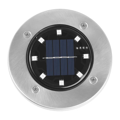 4pcs LED Solar Underground Light Waterproof Color Changing Garden Buried Lamp V201-W13043079