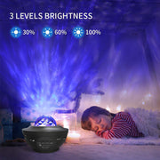 Galaxy Starry Night Light Projector Ocean Star Sky Party Baby Kids Room LED Lamp V201-W13048924