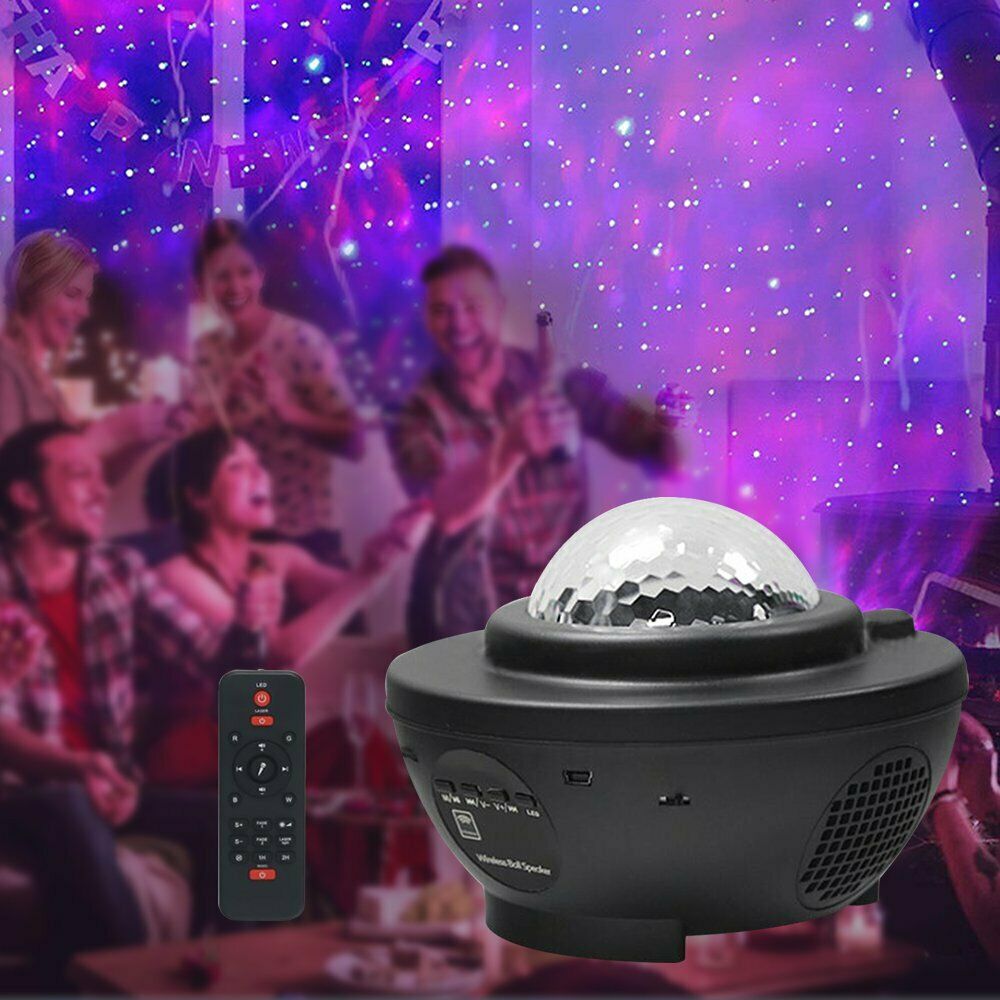Galaxy Starry Night Light Projector Ocean Star Sky Party Baby Kids Room LED Lamp V201-W13048924