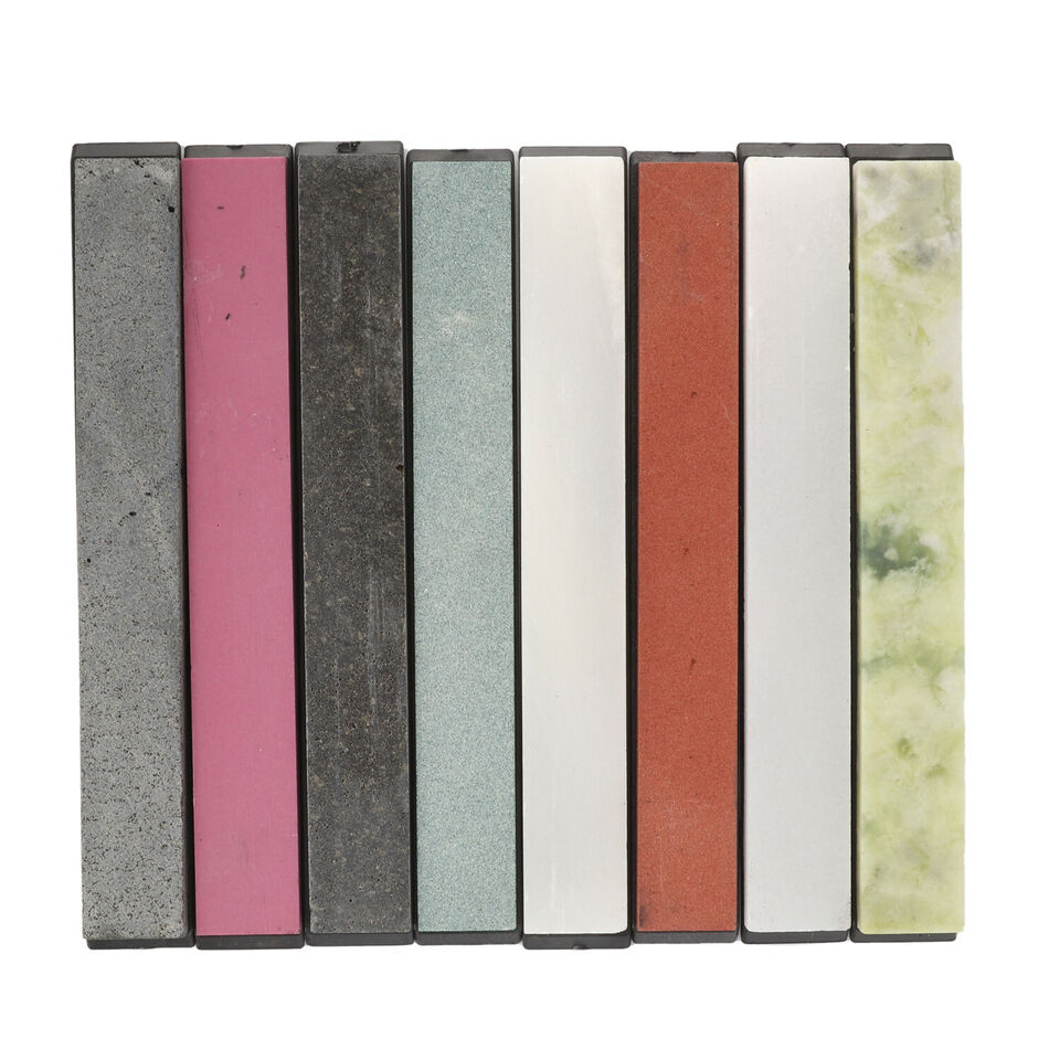 8PCS Grindstone Whetstone Sharpening Stone V201-W13050168