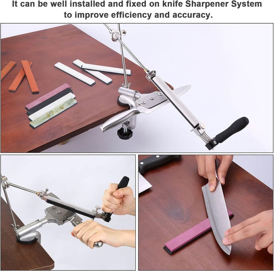 8PCS Grindstone Whetstone Sharpening Stone V201-W13050168