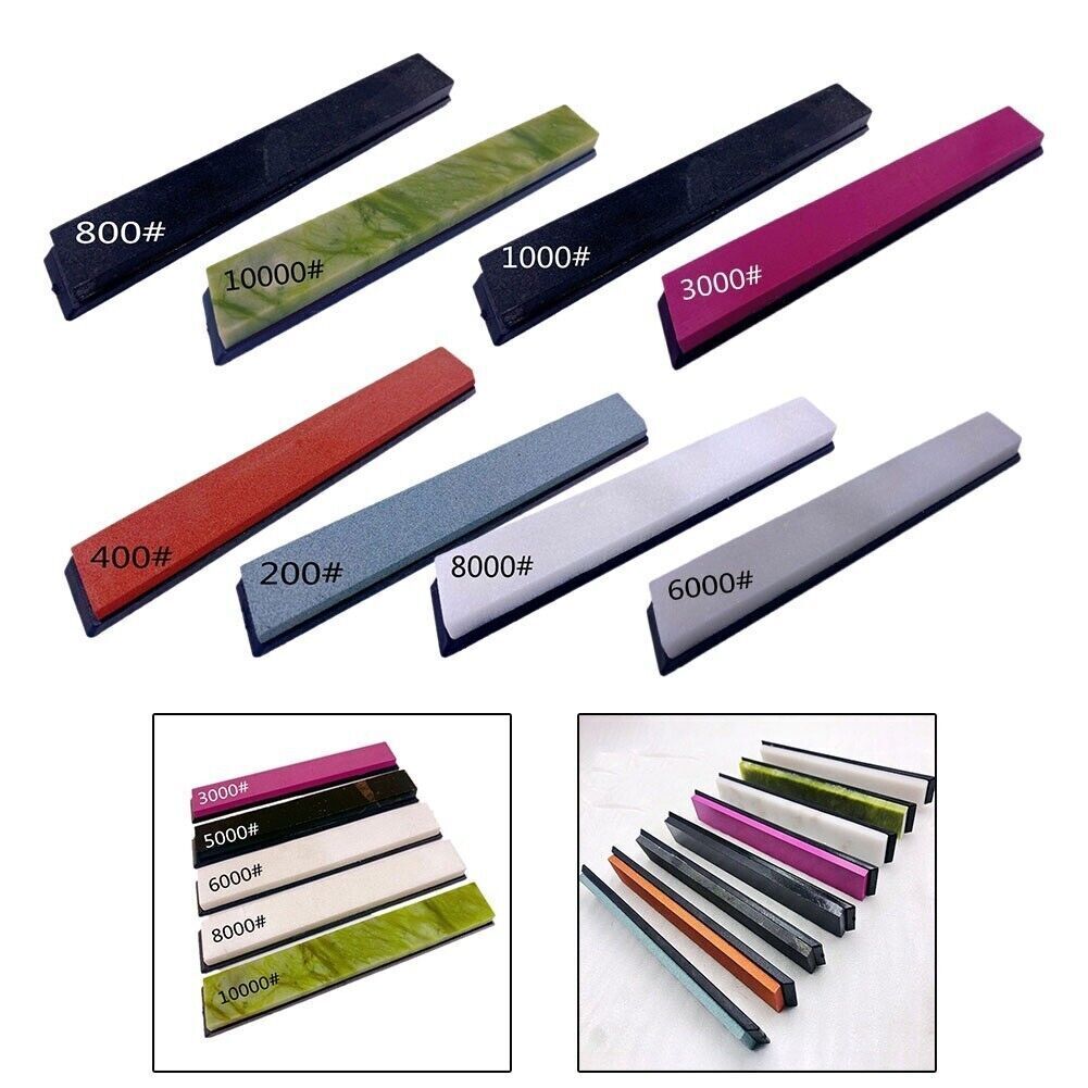 8PCS Grindstone Whetstone Sharpening Stone V201-W13050168