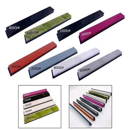 8PCS Grindstone Whetstone Sharpening Stone V201-W13050168