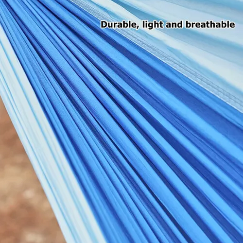 Outdoor Camping Hammock Lightweight 260x140cm Portable Travel Darkblue V201-W13050215