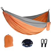 Outdoor Camping Hammock Lightweight 260x140cm Portable Travel Orange V201-W13050218