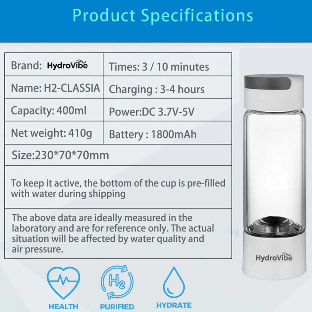 Hydrogen Water Generator Bottle SPE PEM Technology Machine - H2 Inhalation V201-W13050417