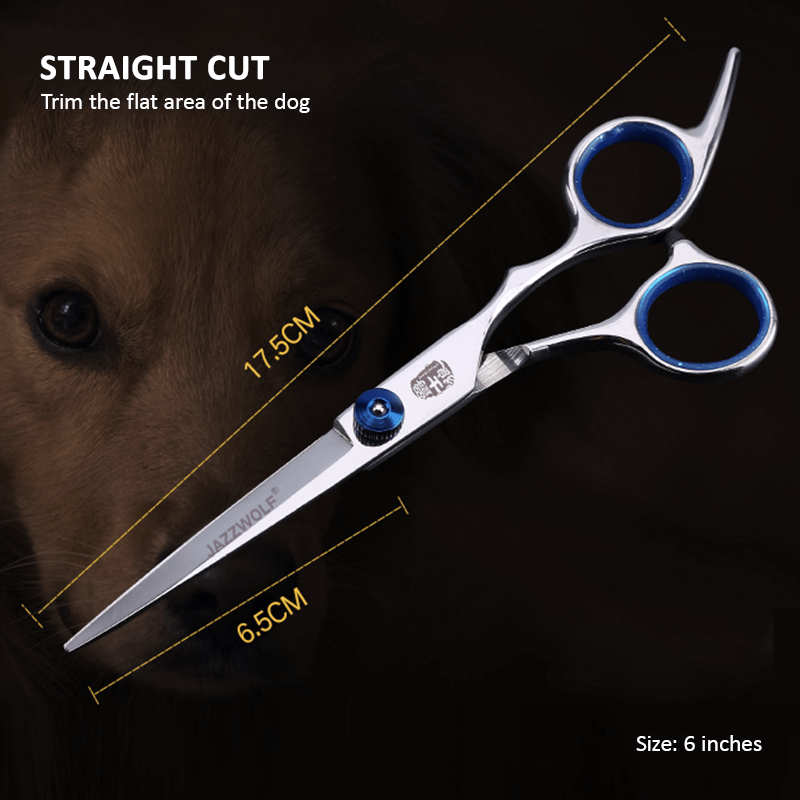 Professional Pet Grooming Scissors Set Dog Shear Hair Cutting Curved Tool Kit V201-W13054736