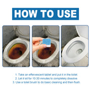 Toilet Bowl Cleaning Tablets Multi-Effect Decontamination, Descaling, Urine Stains, Toilet Cleaner, V201-W13056783