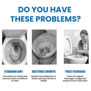 Toilet Bowl Cleaning Tablets Multi-Effect Decontamination, Descaling, Urine Stains, Toilet Cleaner, V201-W13056783