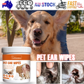 Yegbong Pet Ear Wipes, Pet Ear Cleaning Deodorizing Removing Mite And Earwax Cleaning Wipes V201-W13056848