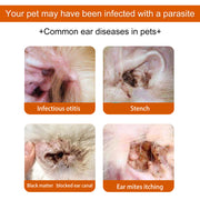 Yegbong Pet Ear Wipes, Pet Ear Cleaning Deodorizing Removing Mite And Earwax Cleaning Wipes V201-W13056848