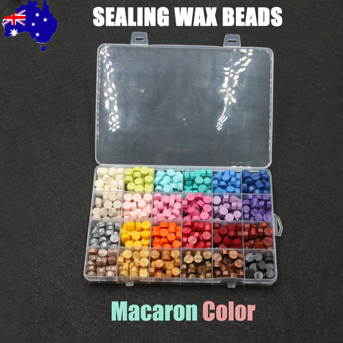 Vintage DIY Octagonal Sealing Wax Tablet Seal Stamp Wax Beads Wedding Invitation macaroncolor V201-W13101293