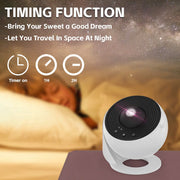 13in1 Galaxy Starry Sky Projector Night Light Rotating LED Planetarium Star Lamp V201-W13130286