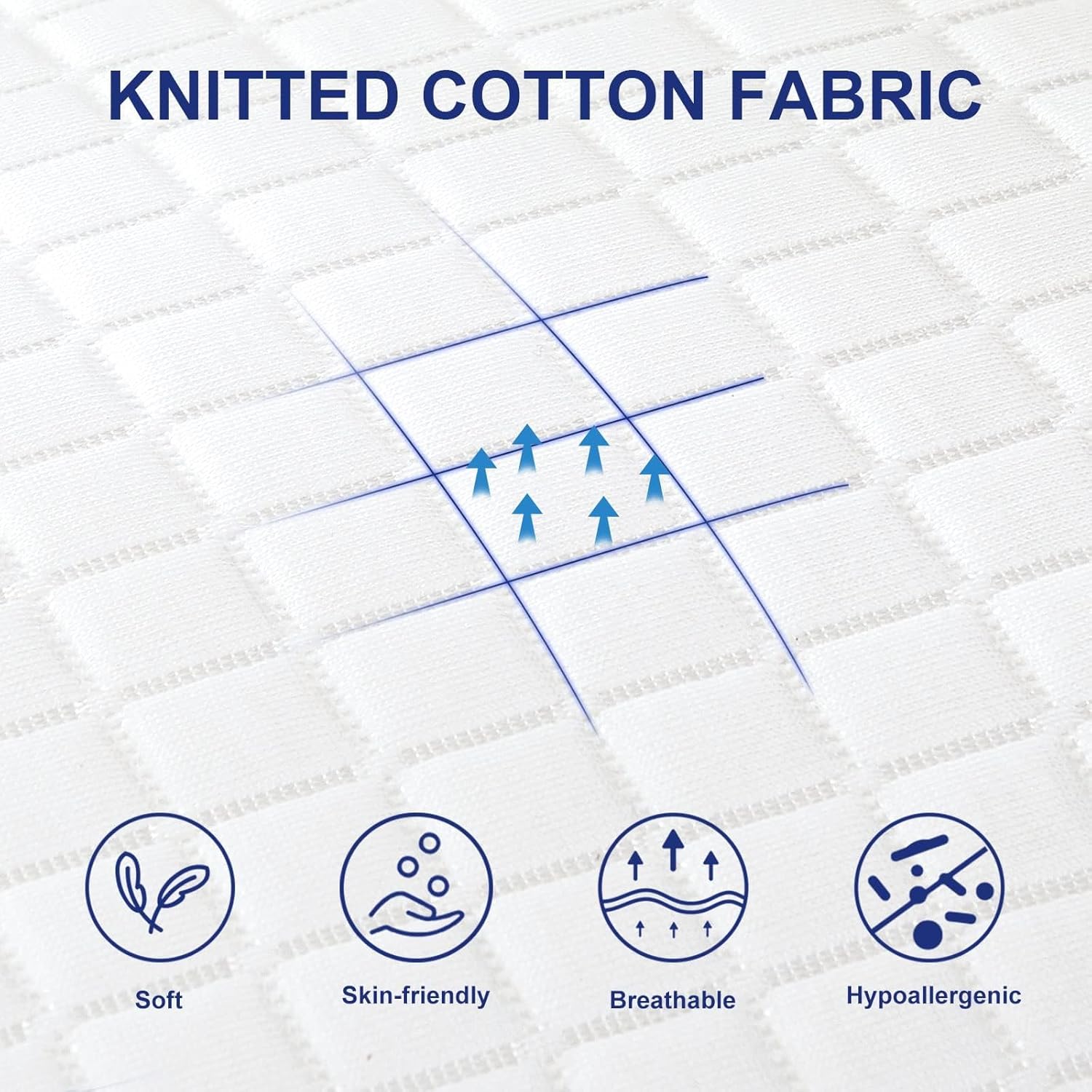 2xStandard Quality Pillows Cotton Hotel Adjustable Home Pillows Down Alternative Pillows V201-W13149556